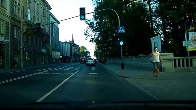 Bielsko Biała - przejazd do Centrum смотреть онлайн