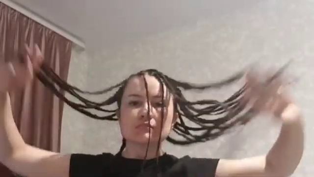 Как снять афрокосы. Расплетаем афрокосички! Ушло 4 дня! смотреть онлайн