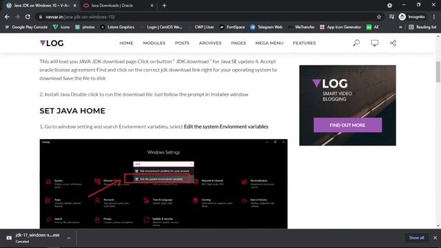 How to Install Java JDK on Windows 10 - with JAVA_HOME(2021) смотреть онлайн