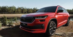 2023 Skoda Kodiaq RS - Детали интерьера и экстерьера (спортивный семейный внедорожник)