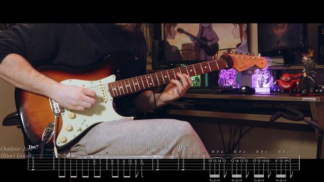 [🎸TABS] ぼっち・ざ・ろっく!『Outdoor Jam//Hitori Gotoh』BOCCHI THE ROCK! EP.6 OST (Guitar Cover) | ギター 弾いてみた смотреть онлайн