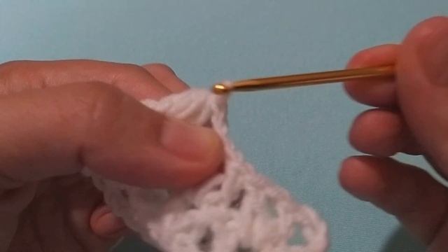 Читаем схемы. Урок 5. Пышный столбик. Крючок для начинающих. смотреть онлайн