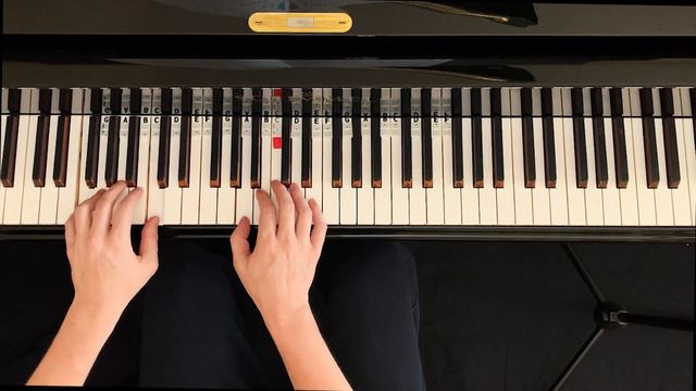 Snowfall - Piano Adventures Level 3B Tutorial смотреть онлайн