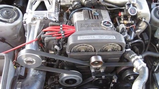 Supercharged Supra 2JZA80-GZE - Eaton M112 maiden spin смотреть онлайн
