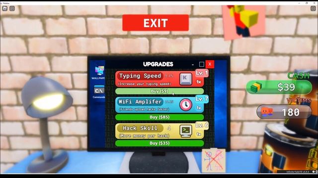 Roblox Become A Hacker To Prove Dad Wrong Tycoon Script (AutoHack, Infinite Money) смотреть онлайн