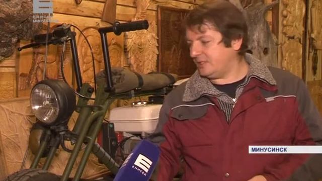 Самодельный мини-байк (Енисей Минусинск) смотреть онлайн