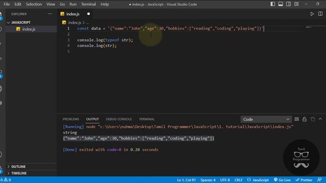 JSON | Tutorial in Tamil | Tamil Programmer смотреть онлайн
