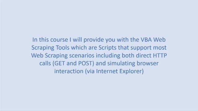 VBA WEB - Connect MS Office to the Web- Daniele Protti|Learnfly смотреть онлайн