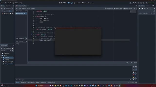 What are Enums? (GDScript Basics) смотреть онлайн