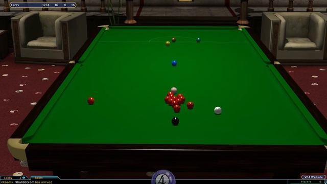 Virtual Pool 4 Online Sunday Snooker final Larry v Mal 255 смотреть онлайн