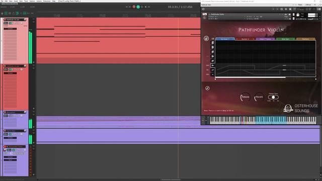 Pathfinder Violin // Osterhouse Sounds // Kontakt Player // Demo // Sinew with intro смотреть онлайн