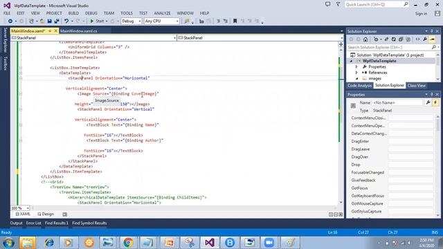 How to create data templates in WPF смотреть онлайн