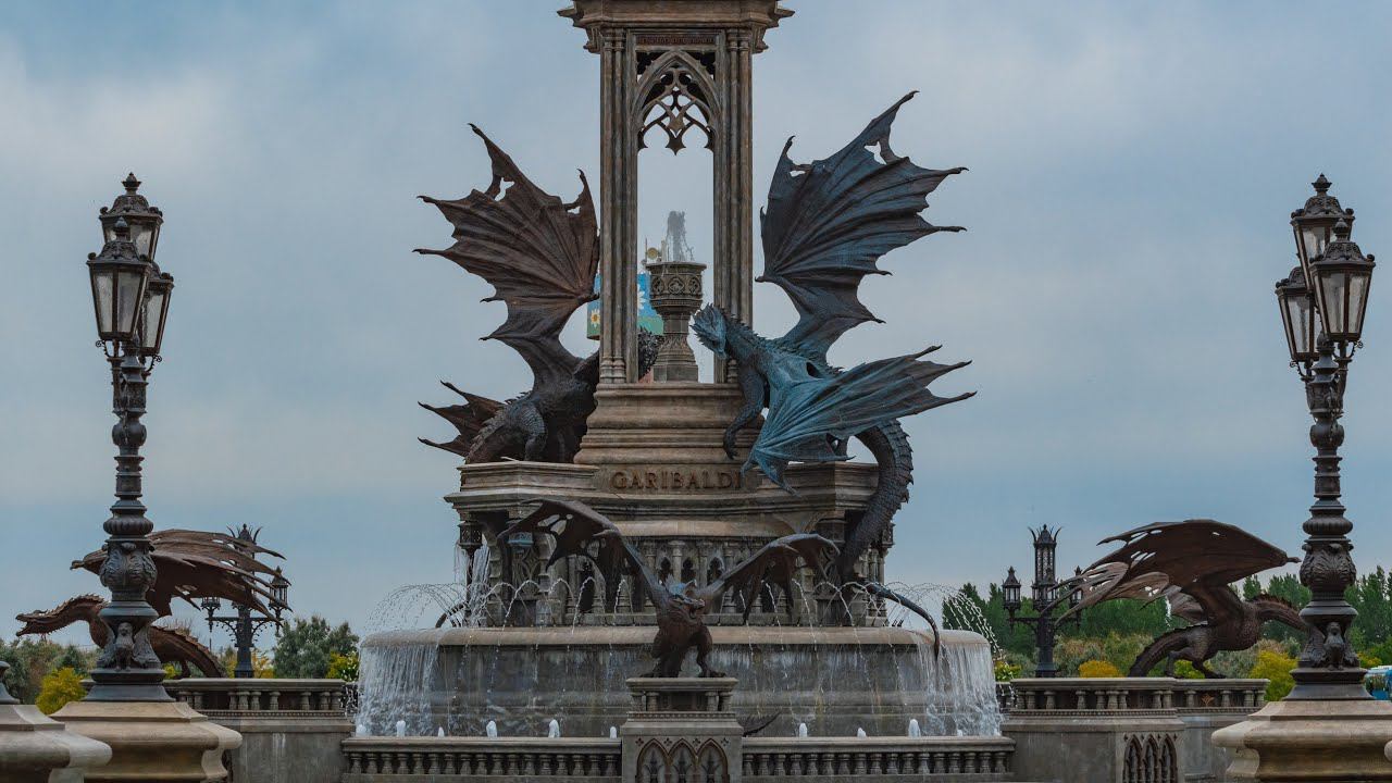 Замок Гарибальди, село Хрящёвка. Самарская область смотреть онлайн