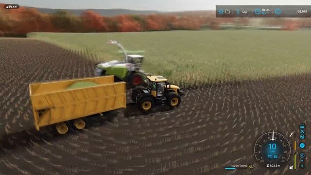 Harvesting CORN silage with MrsTheCamPeR | Calmsden Farm | Farming Simulator 22 | Episode 20 смотреть онлайн