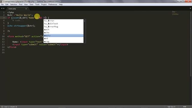 coding in php (Hindi) - 25. String functions (strtolower and strtoupper usage examples) смотреть онлайн