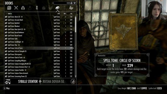 Skyrim Let's Play 129 - female Argonian w face cam смотреть онлайн