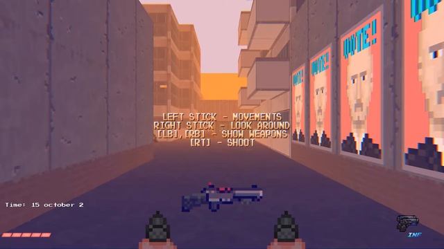 Blaster Cop Gameplay(Indie Game)-Clean Streets смотреть онлайн