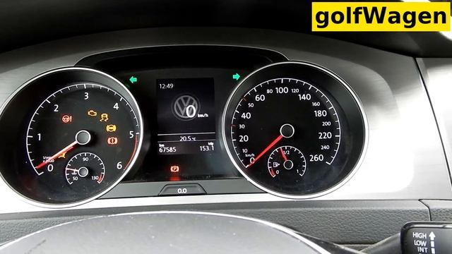 VW Golf 7, 1.6TDI 0-100 in limp mode смотреть онлайн