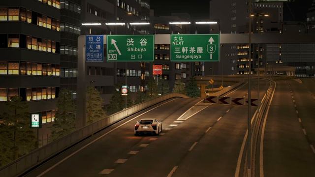 [ACC] Shibaura PA ➡ Shibuya Crossing with LFA смотреть онлайн