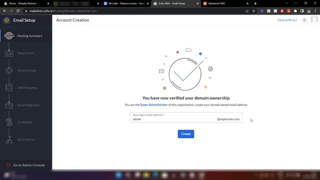 Shopify Course | Part 9 | Zoho Business Email Set-up FREE смотреть онлайн