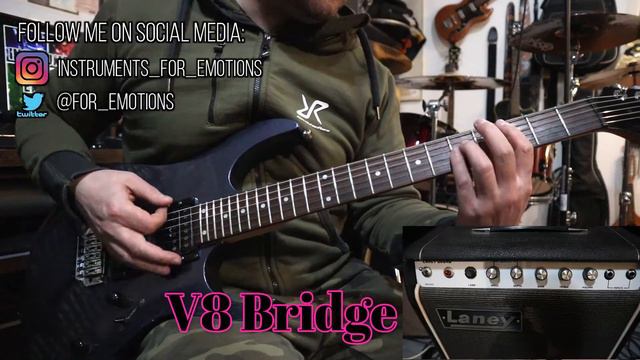 Ibanez V1 & V2 vs. V7 & V8 | Pickup sound comparison смотреть онлайн