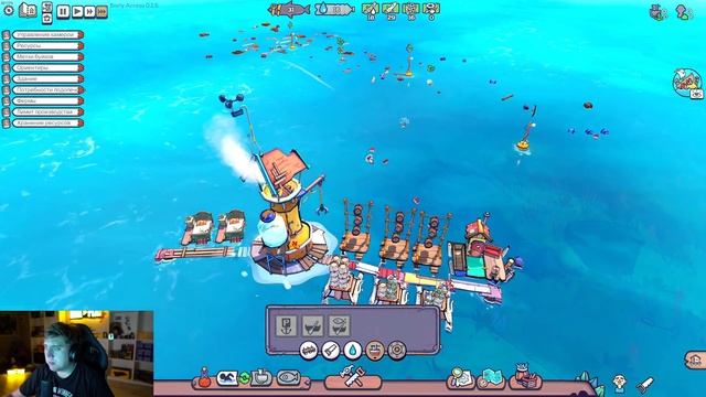 НОВЫЙ RAFT ВЫШЕЛ В СТИМ! - СИМУЛЯТОР ДОМА НА ВОДЕ! - FLOTSAM смотреть онлайн