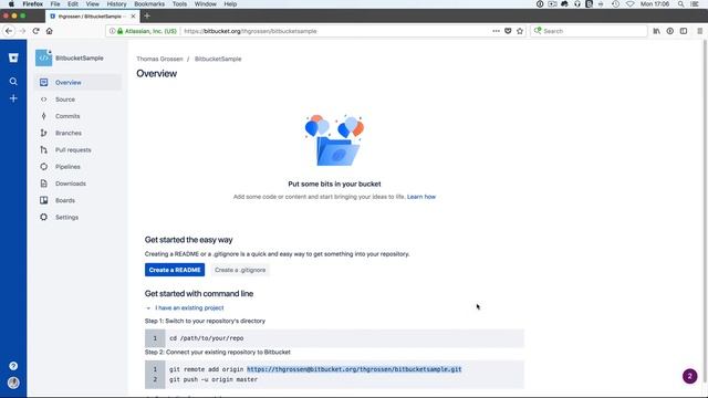 How to add an Xcode 9 project to Bitbucket смотреть онлайн