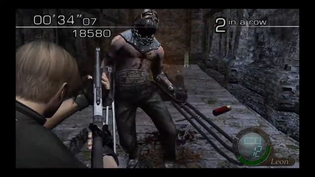 Resident Evil 4 (The Mercenaries) Leon part:1 смотреть онлайн