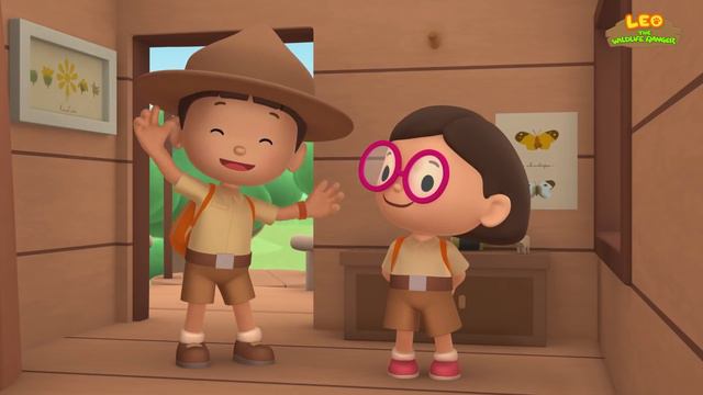 Animales Africanos Episodio Compilación (Español) - Leo, El Explorador | Animación - Familia - Niño смотреть онлайн