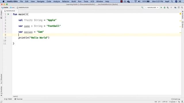 How to declare variable in kotlin Programming Language | Kotlin Tutorial Series | Kotlin Android смотреть онлайн
