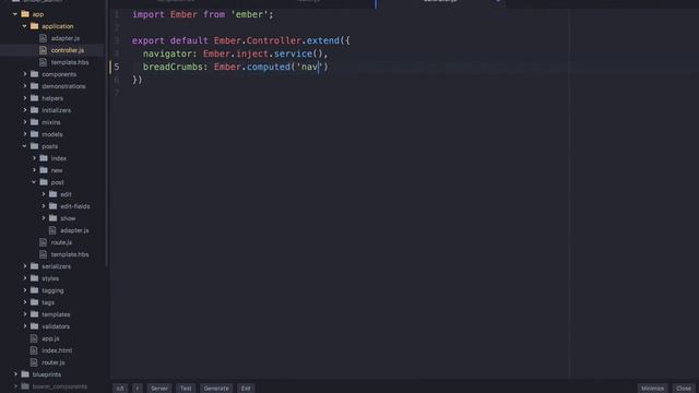 EmberScreencast 94 - Finding Current Route and Creating Breadcrumbs with ui-navigator-service смотреть онлайн
