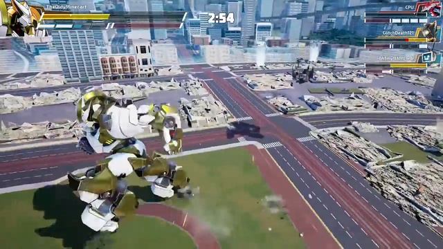 Override: Mech City Brawl - Full Multiplayer Match смотреть онлайн