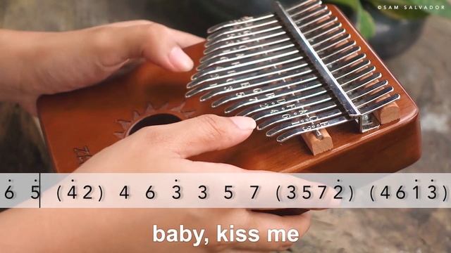 Fly Me To The Moon - Kalimba Tutorial with Tabs смотреть онлайн