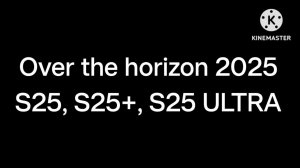 Over the horizon 2025