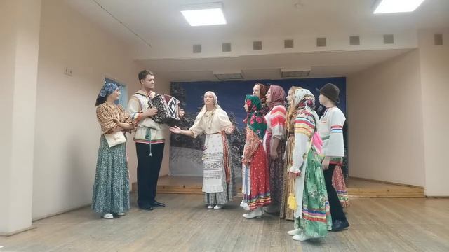 Фрагмент обряда "Приходила коляда накануне рождества" смотреть онлайн