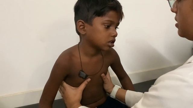 Respiratory System Examination. Chest Examination in a child. Bed side teaching. Dr Shambhavi смотреть онлайн