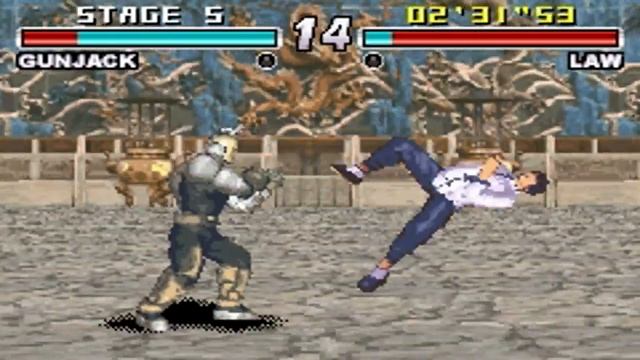 Tekken Advance (GBA) walkthrough - Gunjack смотреть онлайн