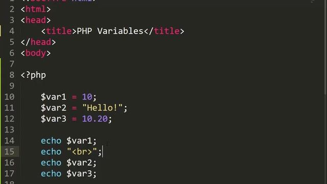 PHP Variables and Scope | Lec-3 | Web Development | AbuBakar | Urdu смотреть онлайн