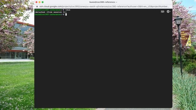 Executing long-running commands on Linux with tmux смотреть онлайн