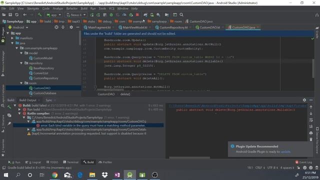 Android Studio (Kotlin) Room Database Delete and Delete All смотреть онлайн