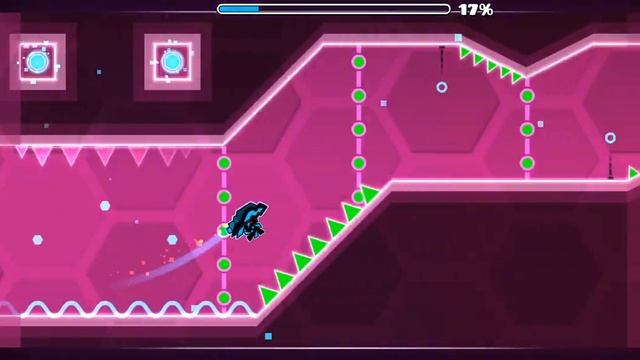 Прохождение Geometry dash - Hexagon Force смотреть онлайн