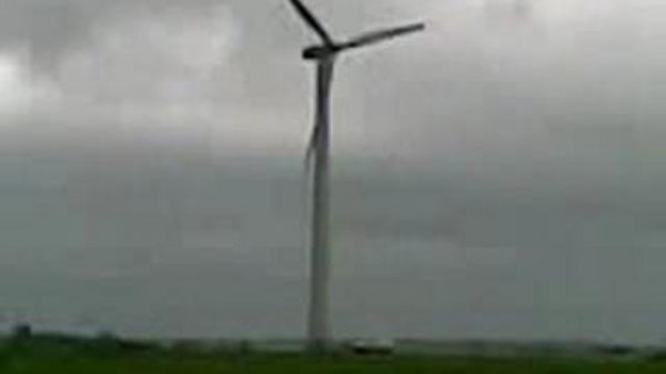 Разрушение ветряка