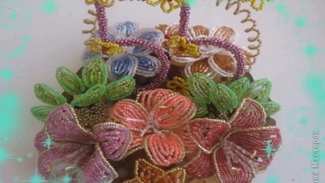 ободок из бисера своими руками на подарок смотреть онлайн