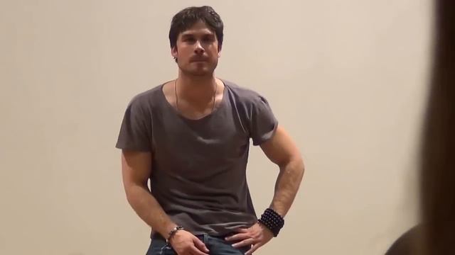 Йен Сомерхолдер в Москве/Ian Somerhalder In Moscow