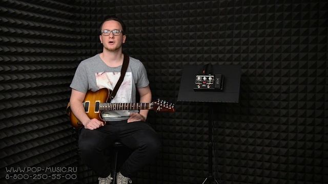 VOX STOMPLAB 2G доступный гитарный процессор смотреть онлайн
