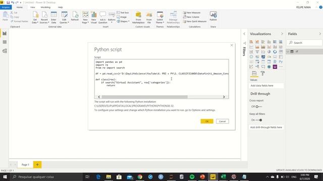 Power BI with Python ! - Como classificar textos apartir de uma unica palavra смотреть онлайн