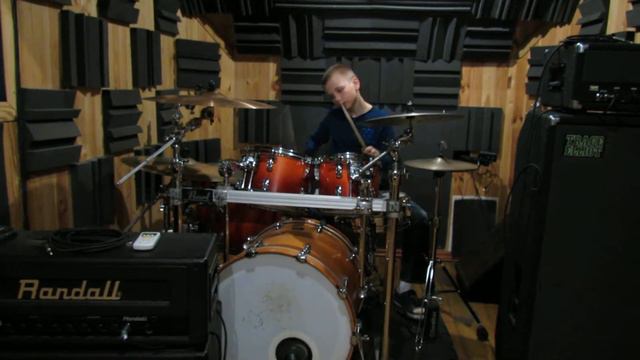 Drum Solo - Drummer Daniel Varfolomeyev 12 Years