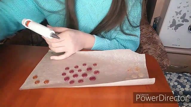 Декор горячим клеем. смотреть онлайн
