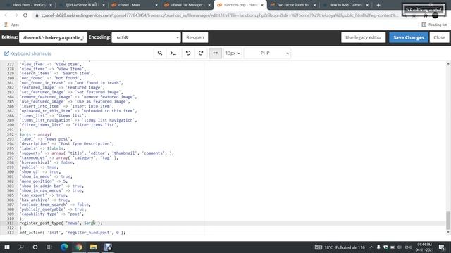 How to Add/Make Custom Post Type (CPT) in WordPress without plugins | in Hindi смотреть онлайн