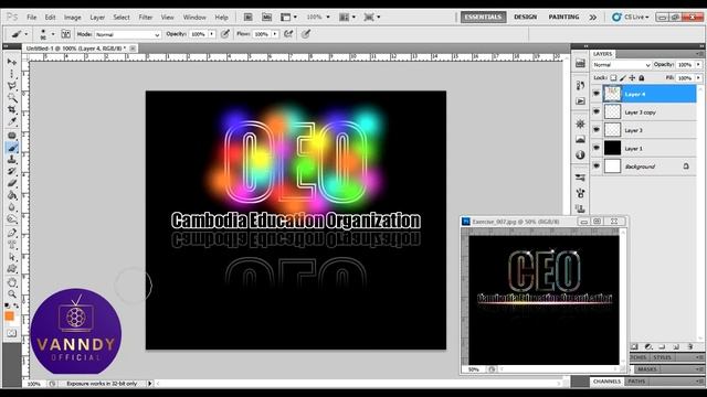 Text effects in adobe photoshop | Photoshop 2022 text effects смотреть онлайн